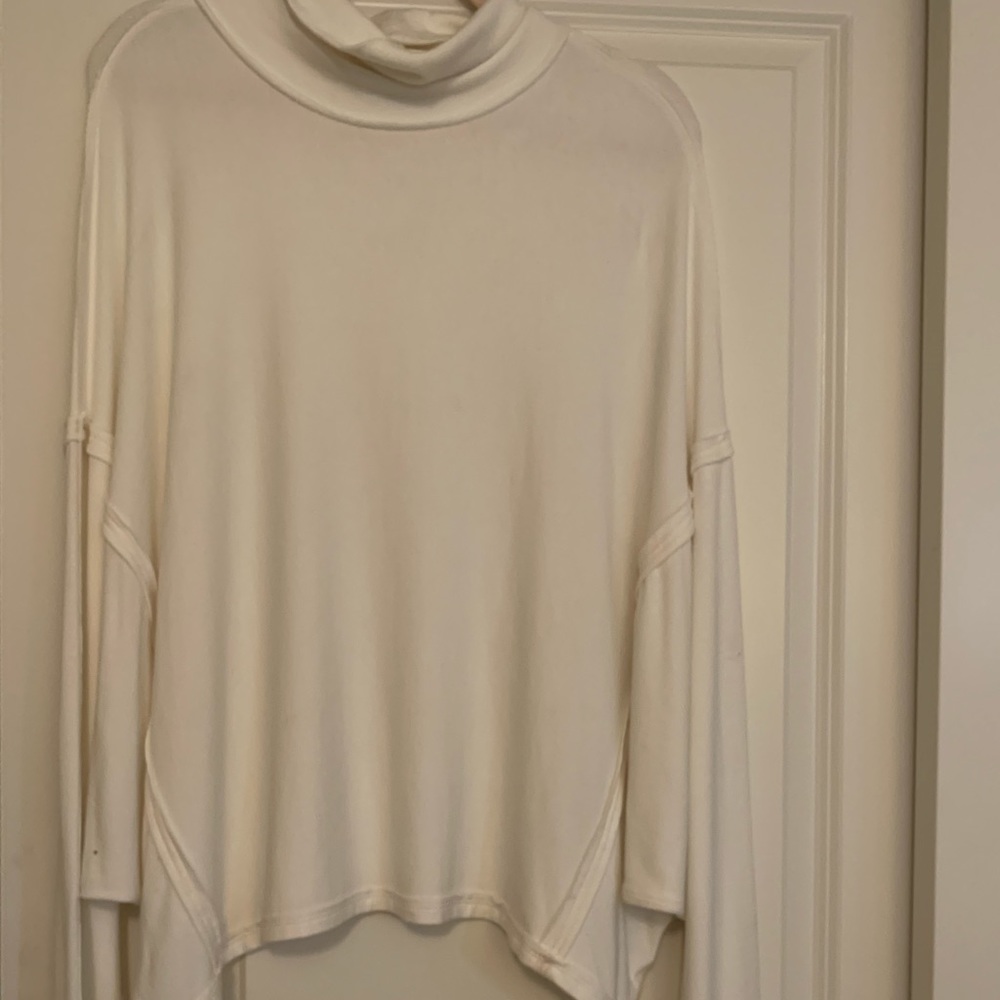 Free People Mock Neck Tunic Sweater